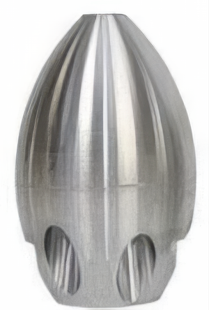 1" Aluminum KEG Traction Nozzle With Forward Jet (107015-C)