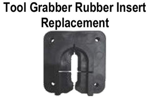 Tool Grabber Rubber Insert Replacement - Patented Never-Come-Loose Holder (109-388)