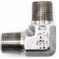 90 Degree Elbow SS 3/8" MNPT x 3/8" MNPT (117-212)