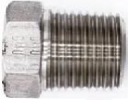 Bushing SS 1/2" MNPT x 3/8" FNPT (120-735)