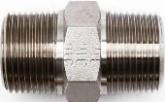 Hex Nipple SS 3/4" MNPT x 3/4" MNPT (183-384)