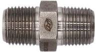 Hex Nipple SS 3/8" MNPT x 3/8" MNPT (195-097)