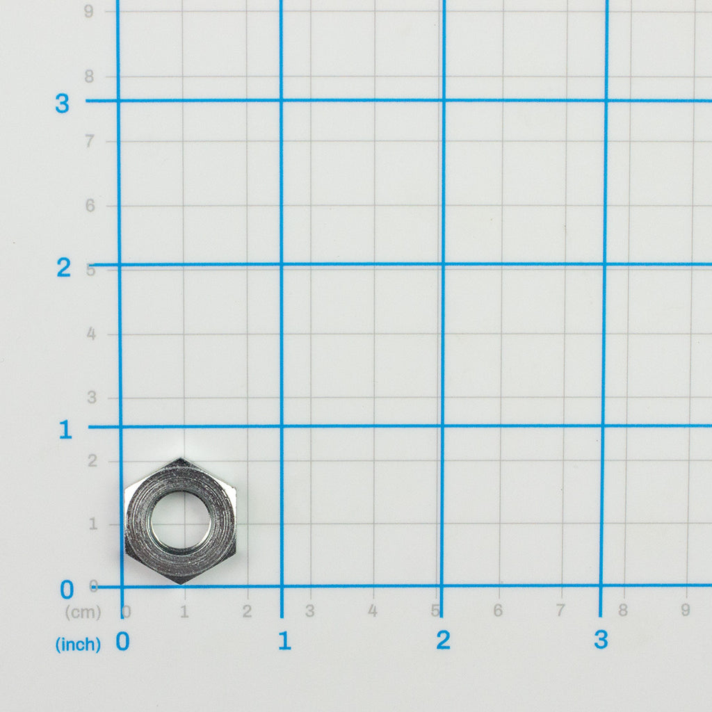 Bulkhead Nut, Labrie part BCB01489, shown on a measuring grid