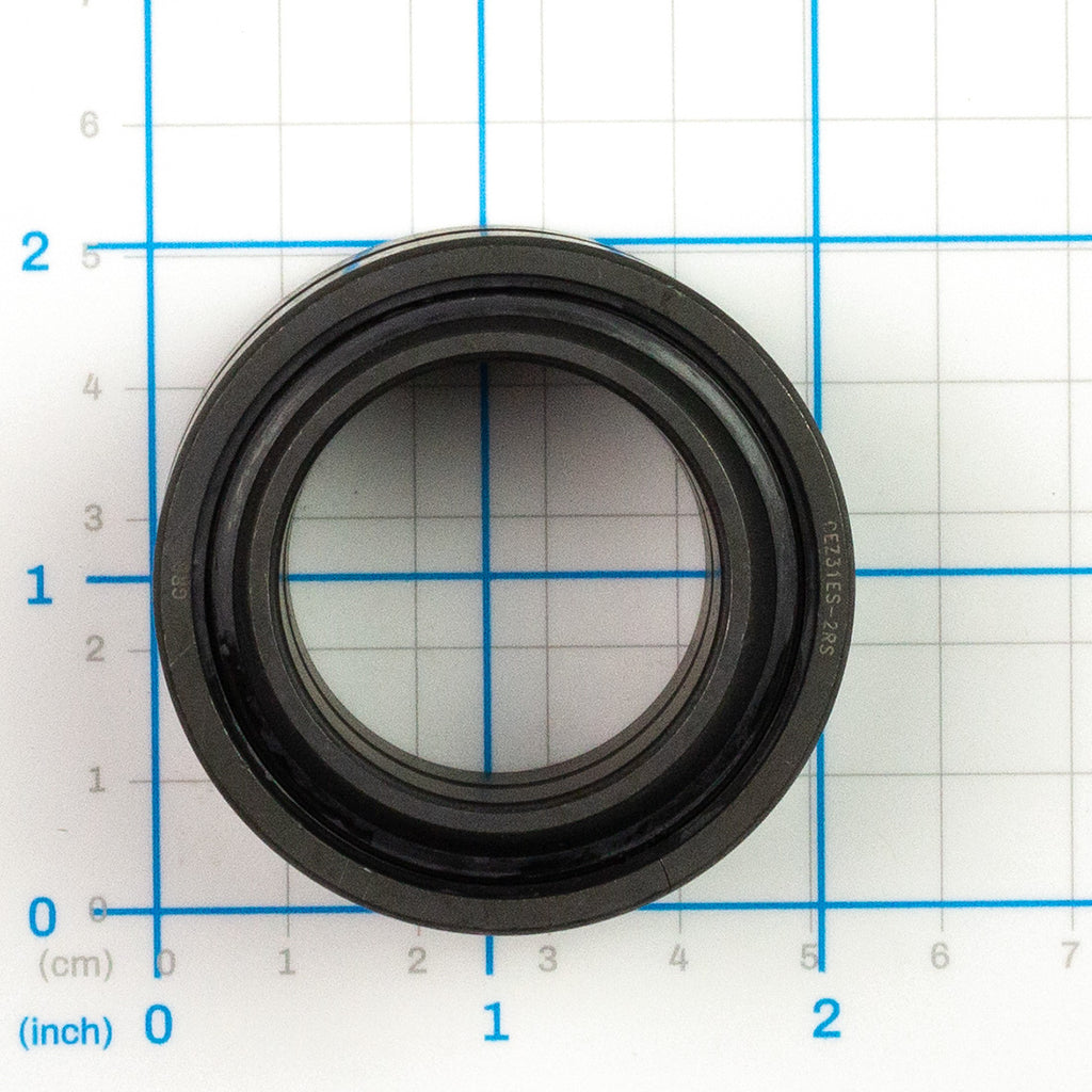 Spherical Bearing (1-1/4", Sealed), Labrie part HYV30066, shown on a measuring grid