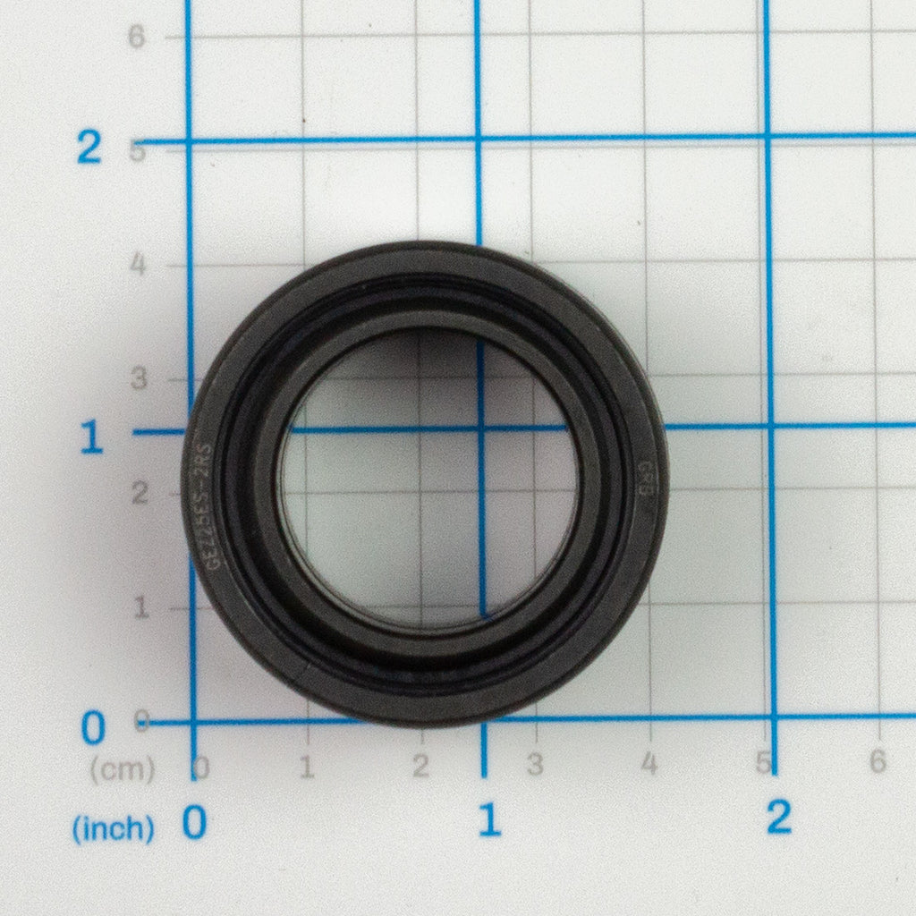Bearing, 1 x 1.625 x 0.875, Labrie part QUR01216, shown on a measuring grid