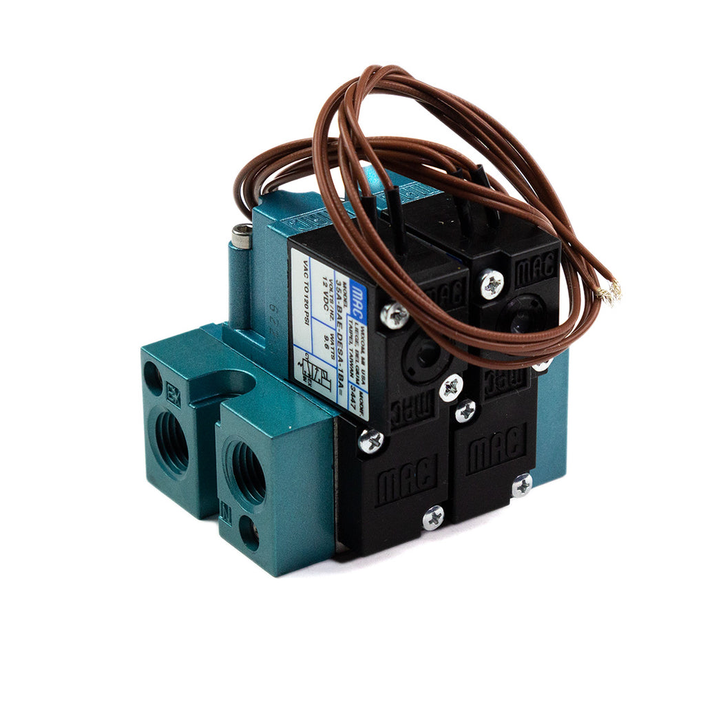Solenoid Valve, 5-3, 12VDC, Labrie part PNV01914, view 2