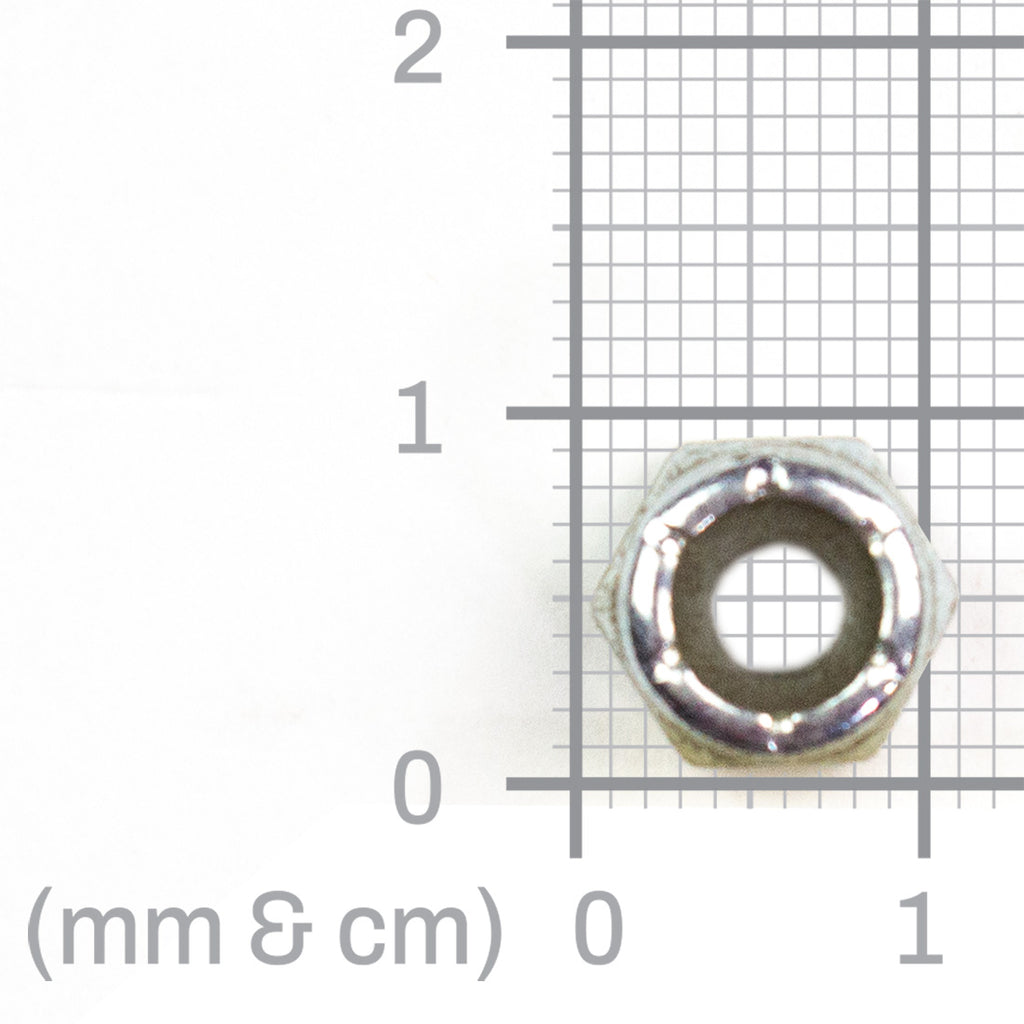 Nut, 10-32NF, Labrie part QUE01070, view 2