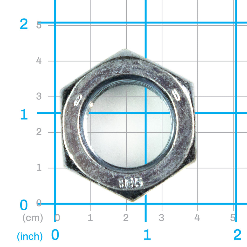 1" Grade 5 Jam Nut, Labrie part QUE01950, view 2