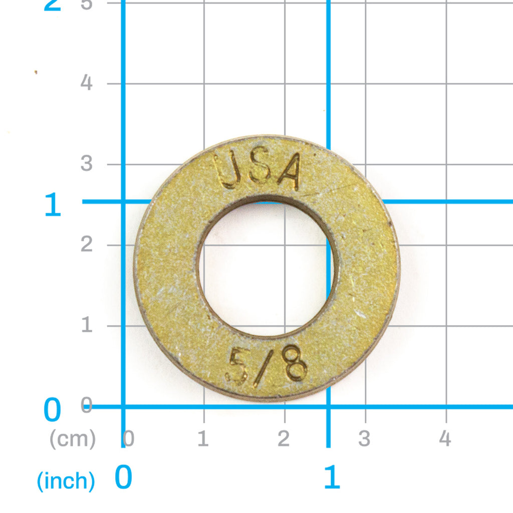 Washer, 0.625HRD 1.313 x .210, Labrie part QUR01965, view 2