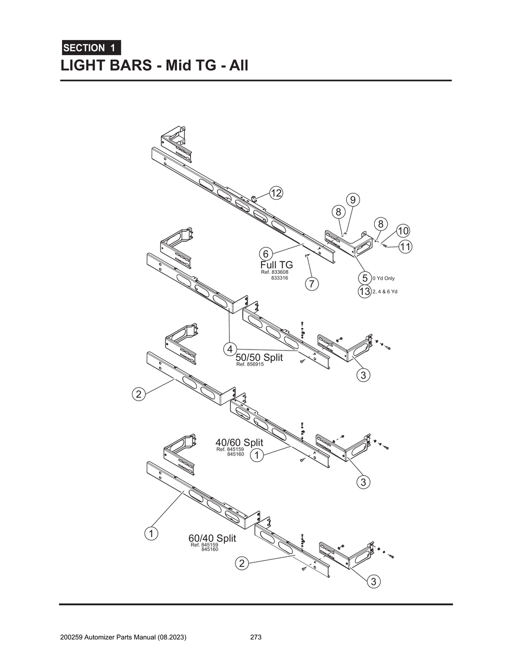Automizer - PG 273 - Section 1 - LIGHT BARS - Mid TG - All 