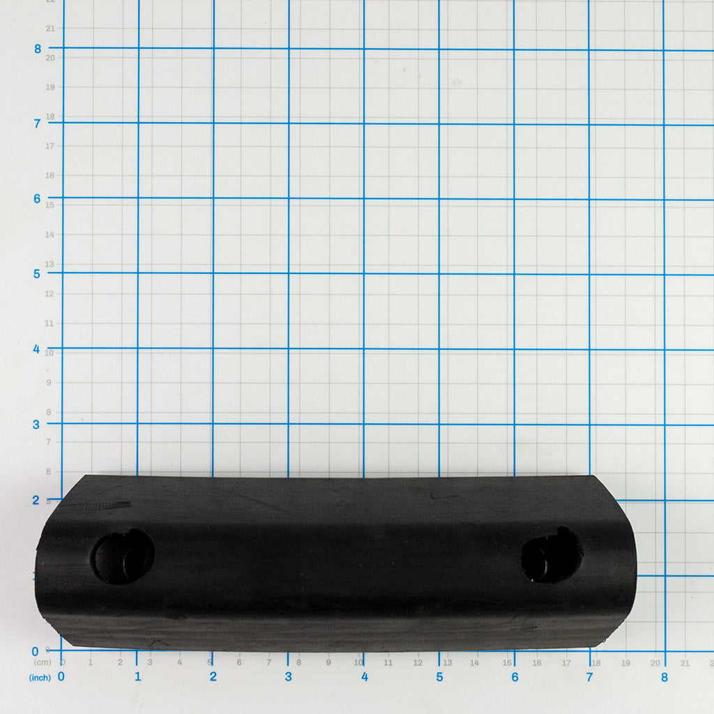 Bumper, Labrie part 43122, shown on a measuring grid