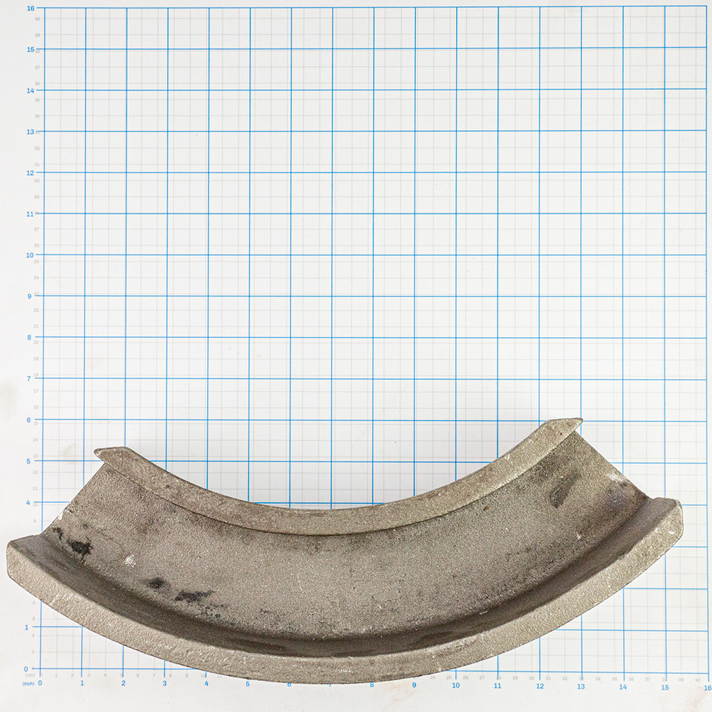 Elbow Guide, Labrie part 60838, shown on a measuring grid