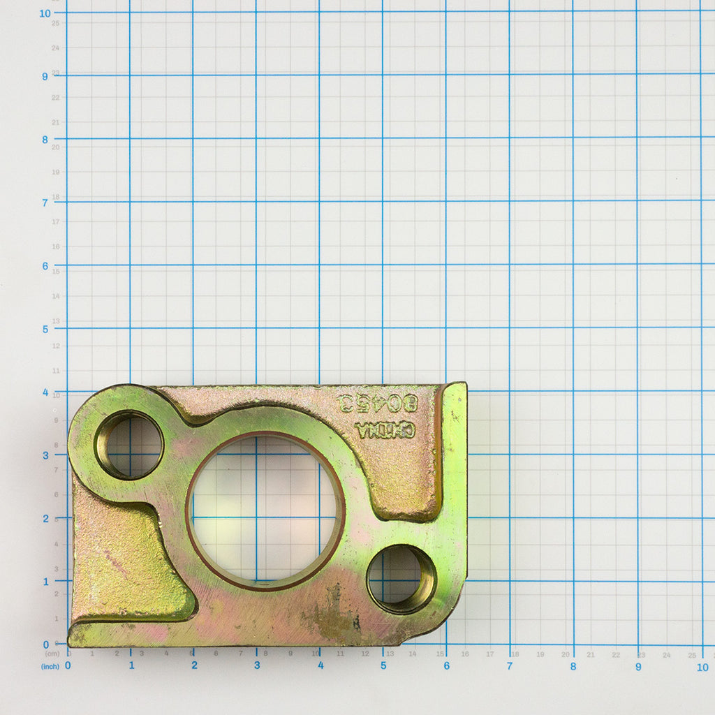 Block, Labrie part 80453, shown on a measuring grid