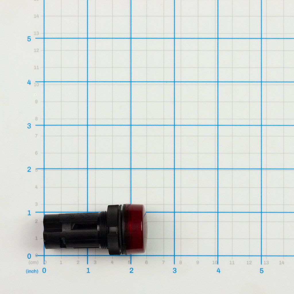 Indicator Lamp, Red, Labrie part ELV00450, view 4