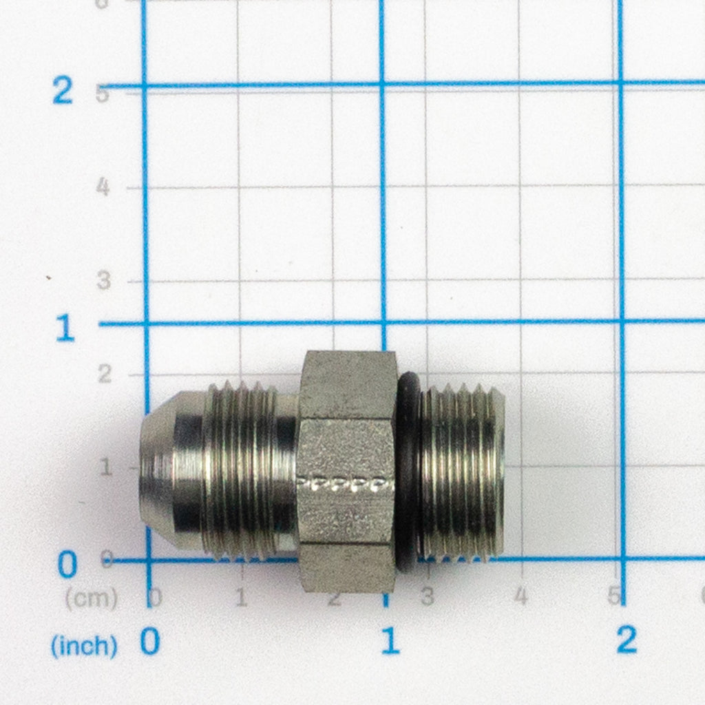 Adapter, 08SAEMO x 08JICM, Labrie part HYF05110, view 3