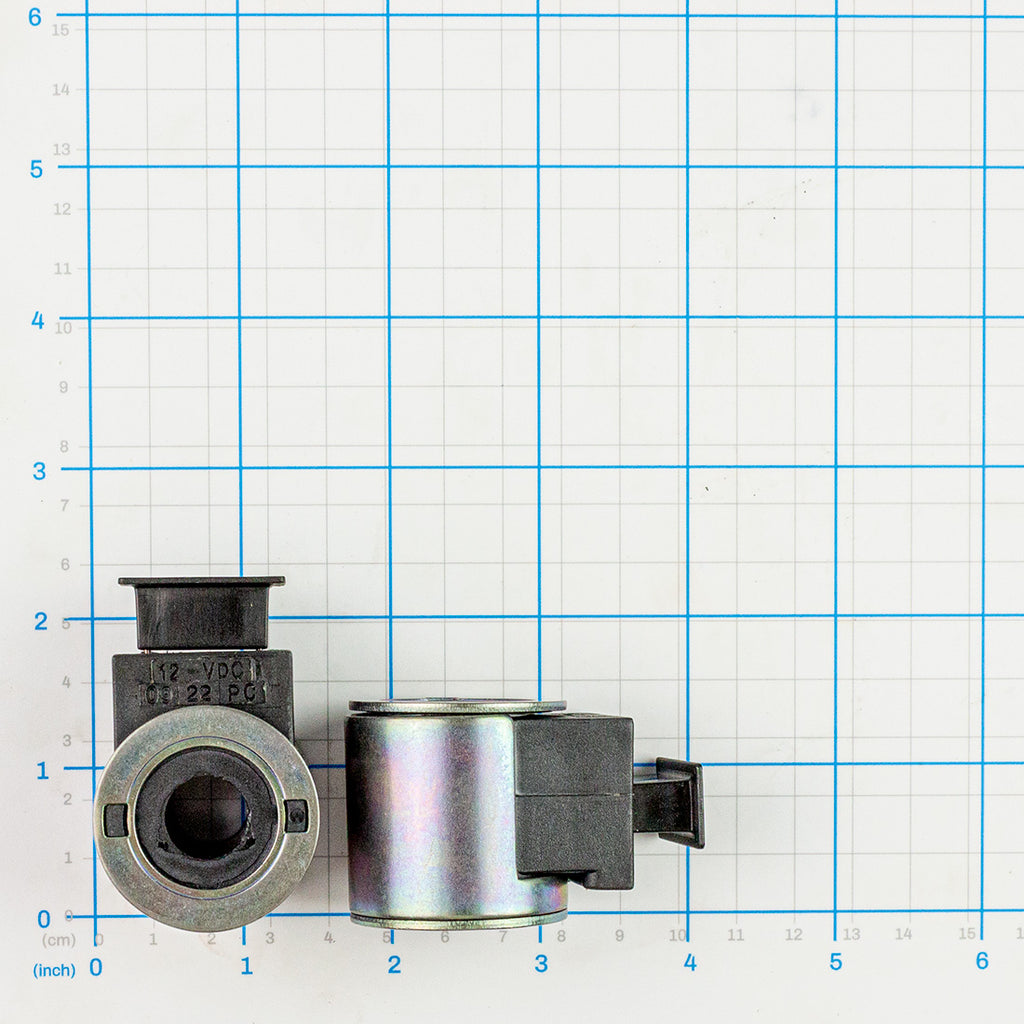 Solenoid Coil, 12V, 17W, DIN, Labrie part HYV00903, view 3