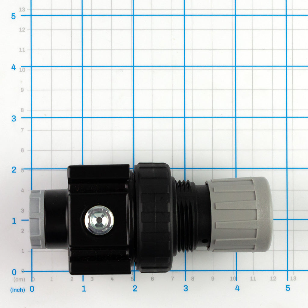 Air Regulator, Adjustable, Labrie part PNR01000-01, shown on a measuring grid
