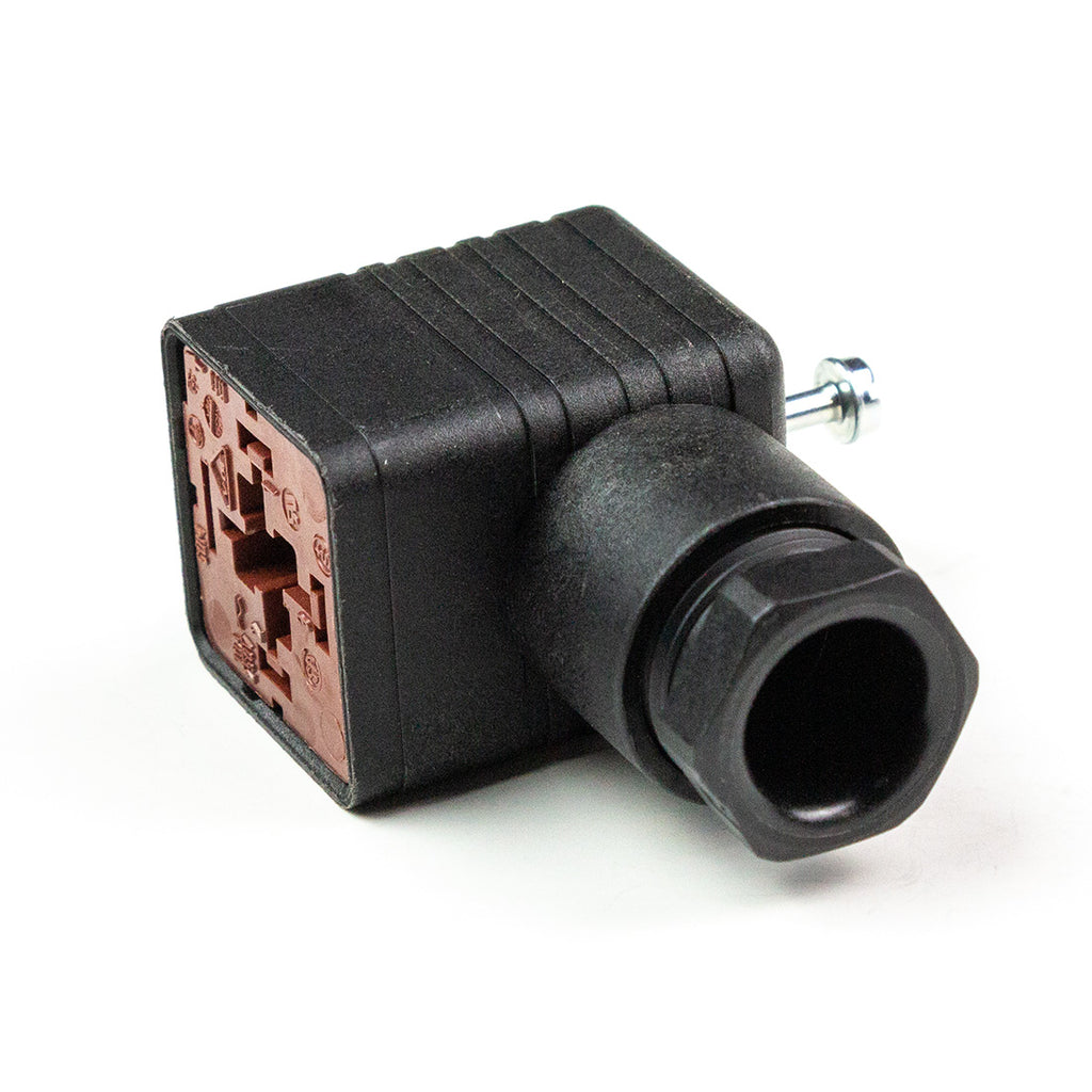 Female Connector, 4 Position, Labrie part ELC05205, view 4