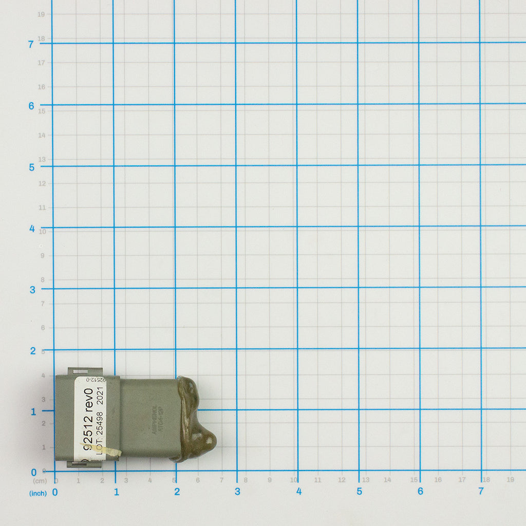Schottky Diode Pack, 8 Diode, Labrie part 92512, shown on a measuring grid