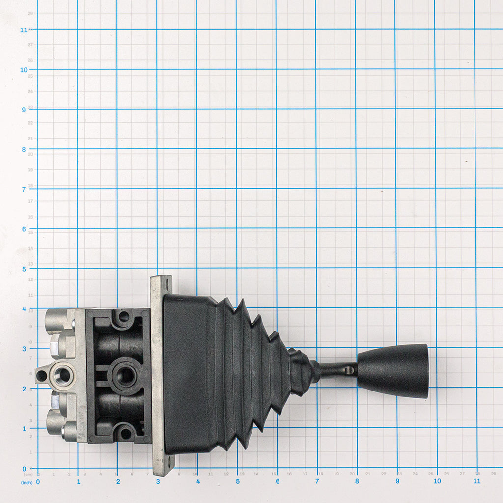 Joystick, Single, Labrie part PNJ00250-02, shown on a measuring grid