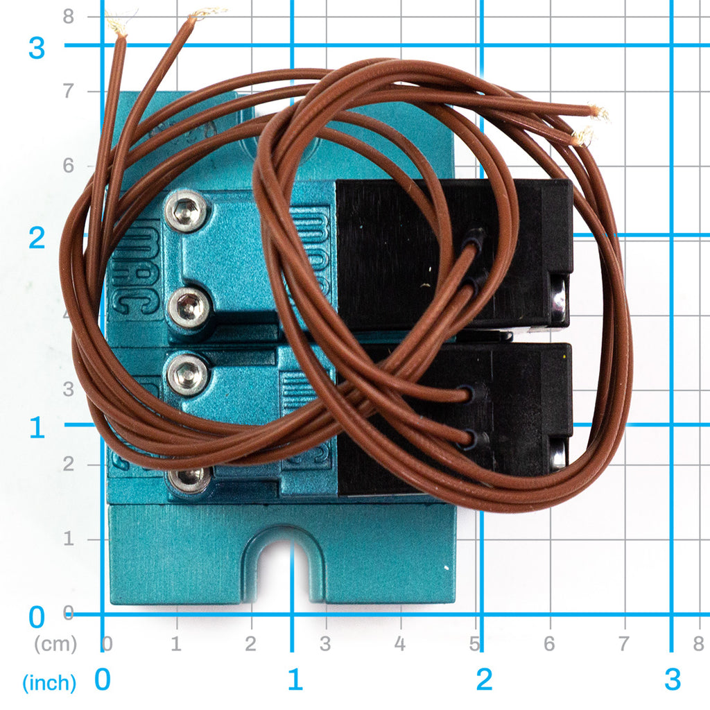 Solenoid Valve, 5-3, 12VDC, Labrie part PNV01914, view 4