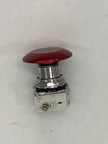 RED MUSHROOM STOP SWITCH, NORMALLY CLOSED (4200087)
