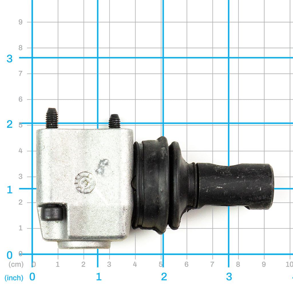 Tipper Valve Actuator, Labrie part HYV03325, shown on a measuring grid