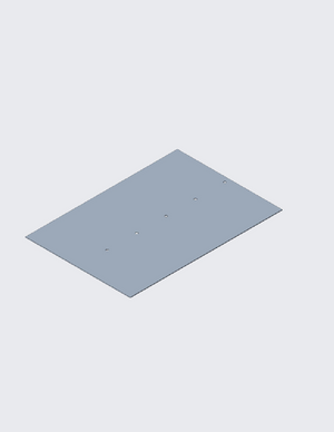 LINER, Hopper floor (¼" Hardox 450) (72518)
