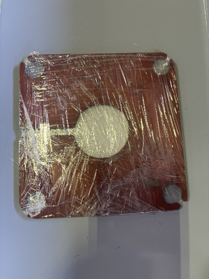 BACKUP PLATE