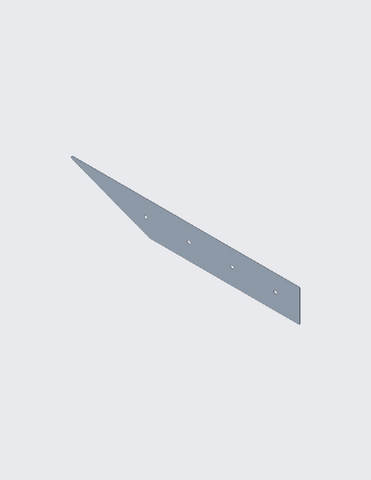 HOPPER/RAMP SIDE - Hardox 450 - .157” Thk (87874)