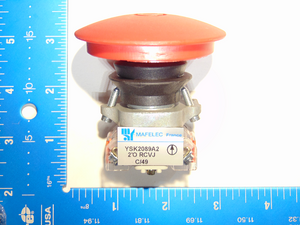 BUTTON, RED STOP 70MM (ELB02210)