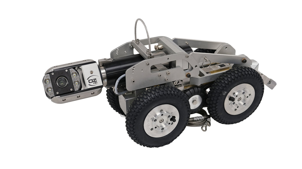 CUES Compact Pipe Ranger crawler with OZ4-HD camera