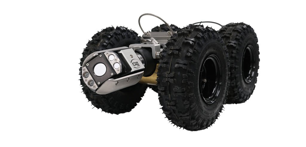 CUES Steerable Pipe Ranger II crawler with OZ4-HD camera