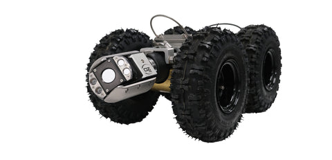 CUES Steerable Pipe Ranger II crawler with OZ4-HD camera
