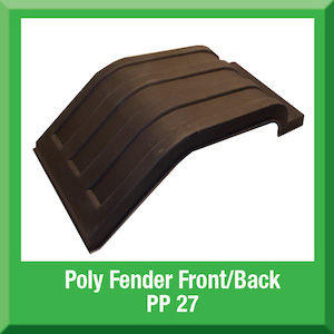 Galfab & Galbreath Roll-Off Fender – Section Front Poly – PP27B