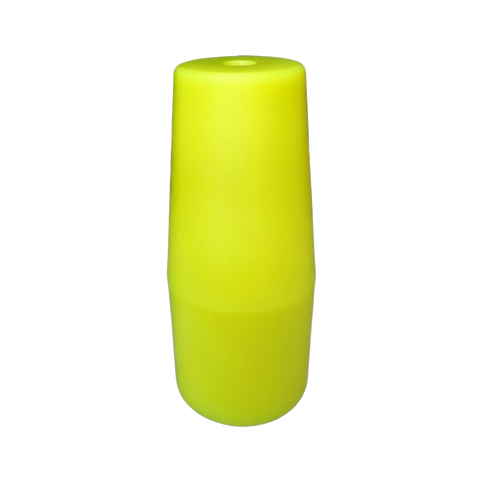 Dig Pig Silencer standard replacement cover, Hi-Vis yellow cone tapered
