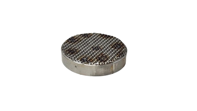Dig Pig Silencer replacement filter coin, 4-port stainless steel