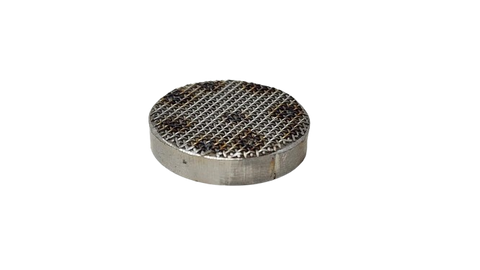 Dig Pig Silencer replacement filter coin, 4-port stainless steel