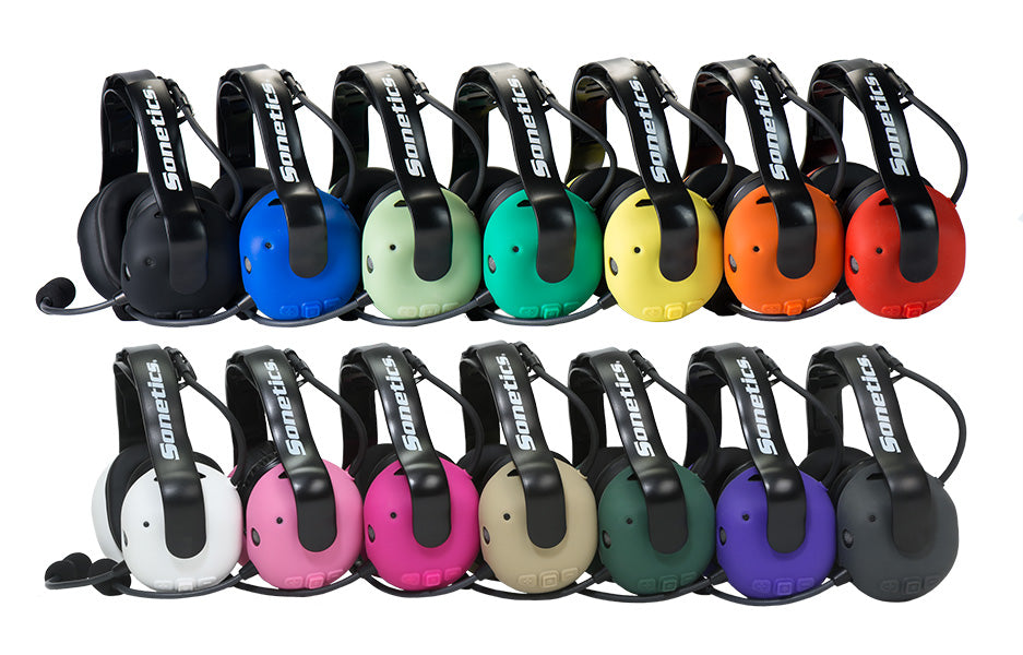 Sonetics silicone ruggedizer lineup in 14 standard colors