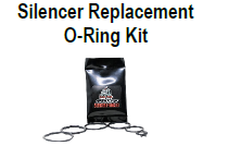 Silencer Replacement O-Ring Kit - Fits All Silencer Nozzle Sizes (191-118)