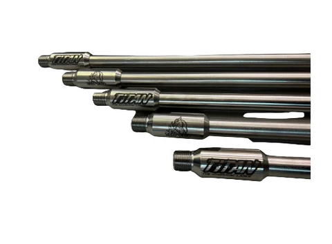 Titan Heavy Duty Stainless Steel Lance / Wand for Hydro Excavation (7700 PSI, 3'-7')