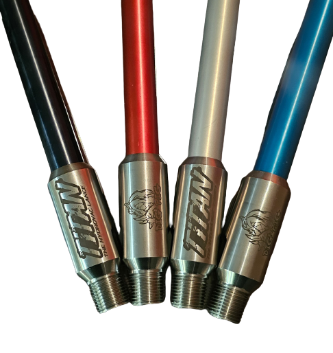 Dig Pig Titan LW lance anodized color options