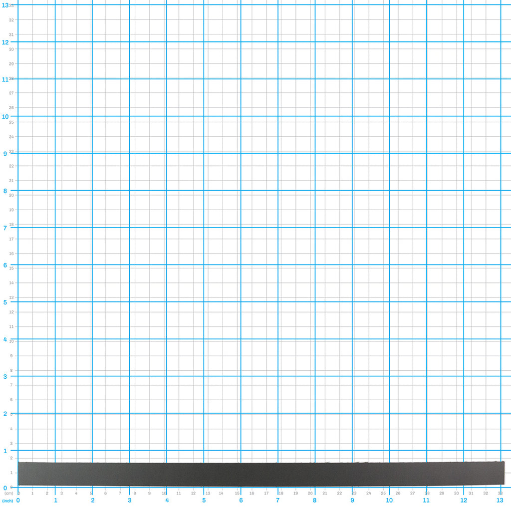 Body Guide Shim, Labrie part 68496, shown on a measuring grid