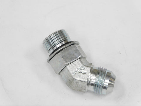 45° Elbow, -08 SAE Male x -08 JIC, Labrie part HYF05120