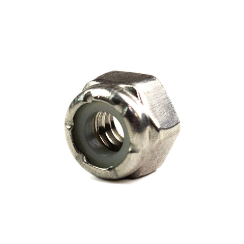 1/4"-20 Nylon Lock Nut, Labrie part QUE01175