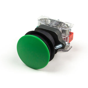 Push Button Switch, Green, Labrie part ELB02300