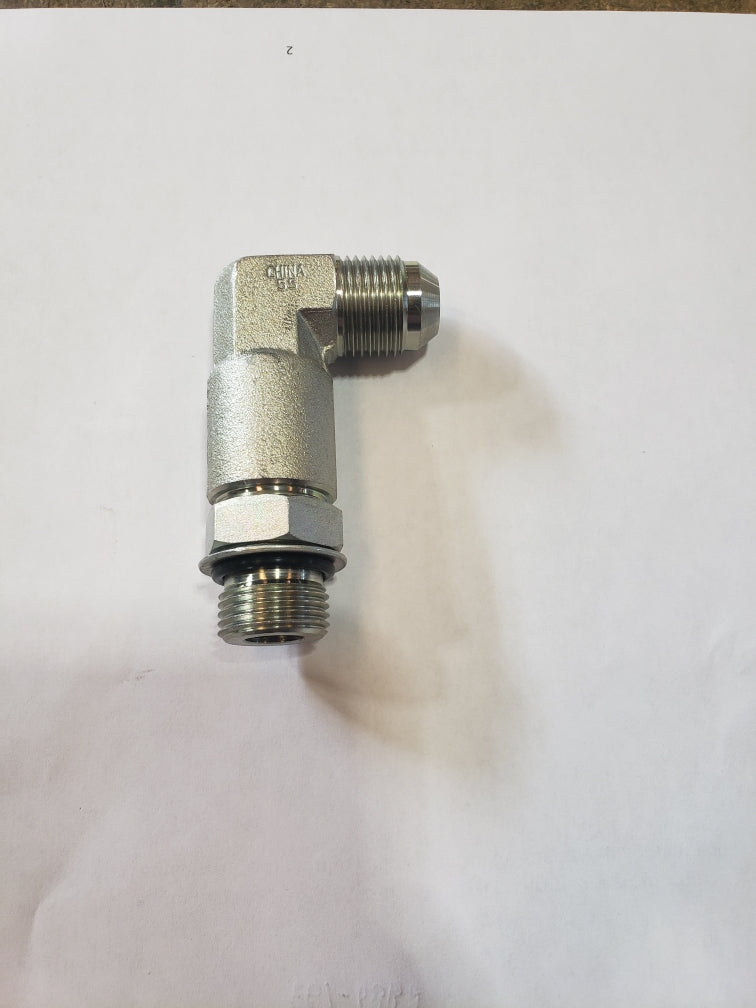 Elbow (90 Degree, Long, 08SAEMBOL x 08JICM), Labrie part HYF05160