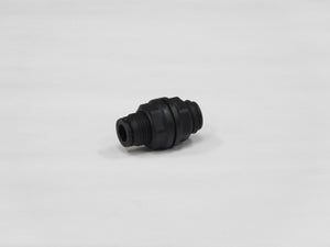 Air Bulkhead Fitting, 1/4" Tube x 1/4" Tube, Labrie part PNF01610
