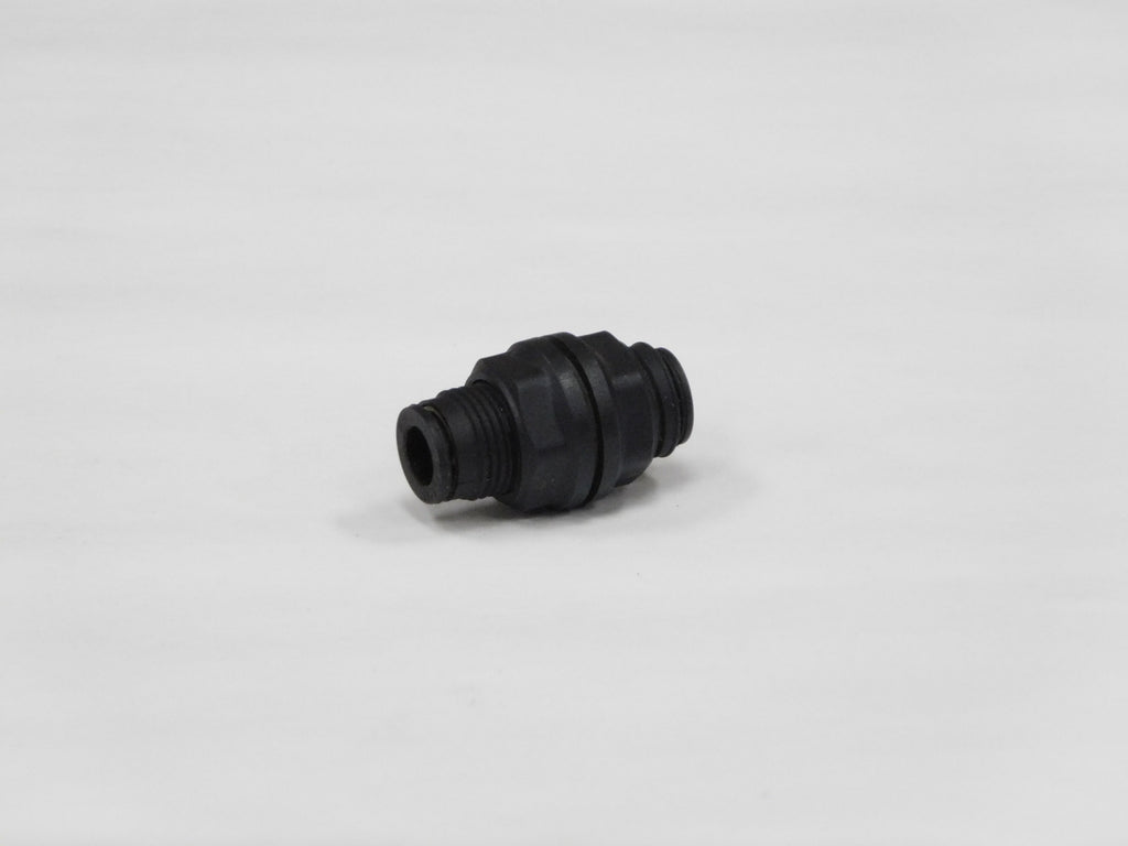 Air Bulkhead Fitting, 1/4" Tube x 1/4" Tube, Labrie part PNF01610