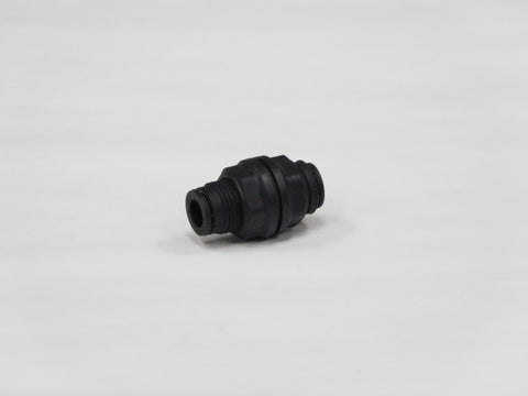 Air Bulkhead Fitting, 1/4" Tube x 1/4" Tube, Labrie part PNF01610